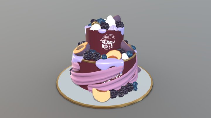 Birthday cake – Modèle 3D gratuit STL