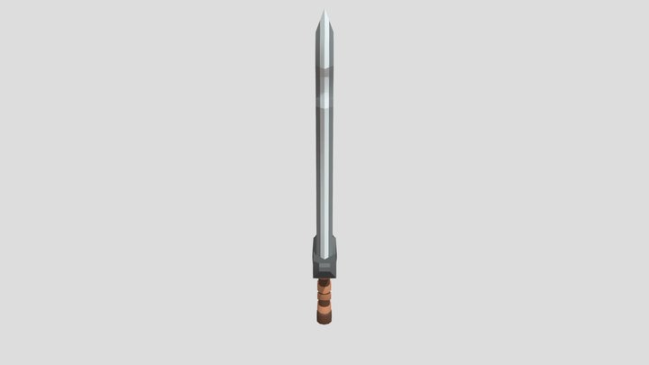 Sword Model (Hidden devs portfoilo:1) 3D Model