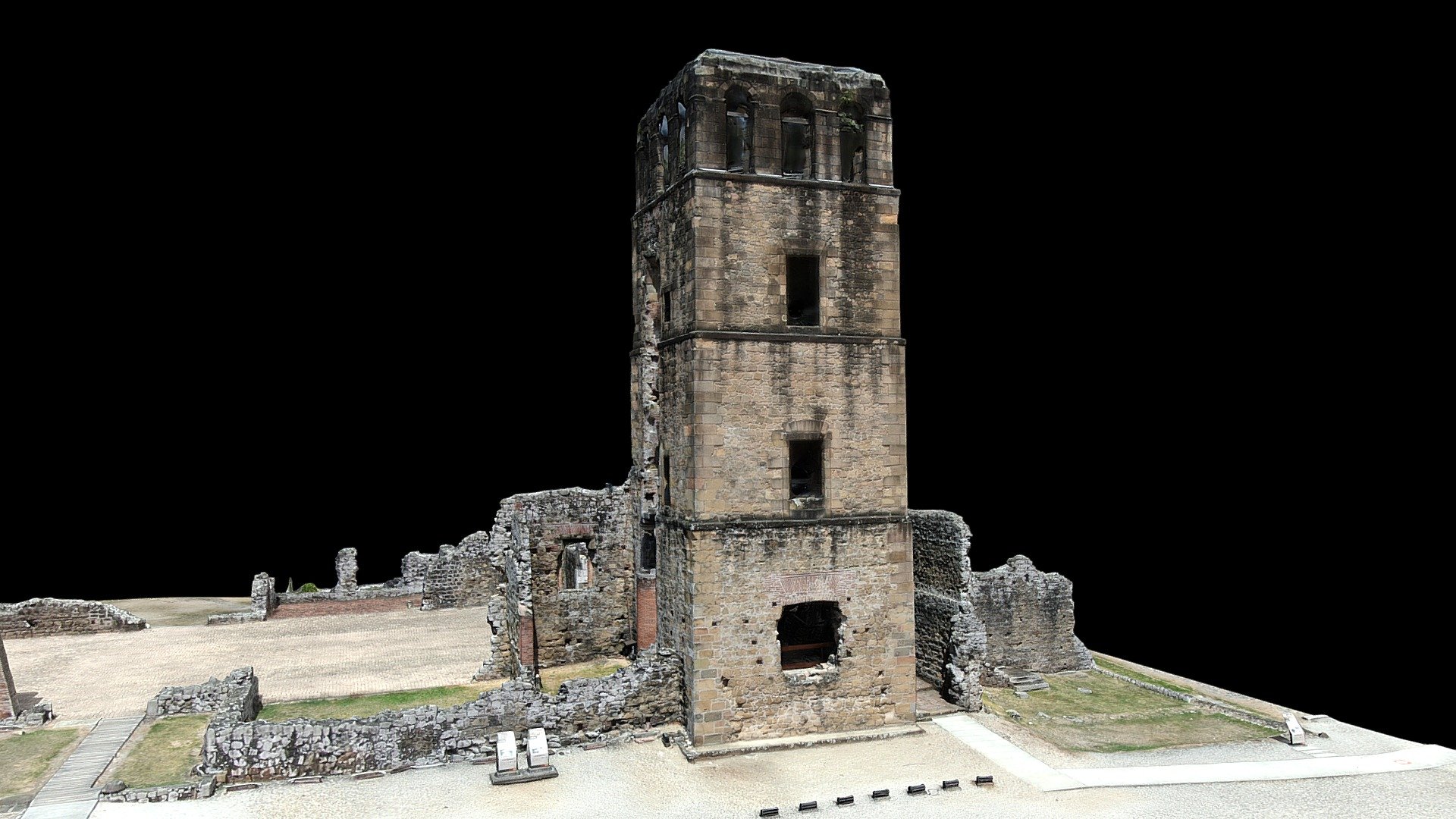 Catedral Nuestra Señora de la Asunción - Panamá - 3D model by Instituto ...