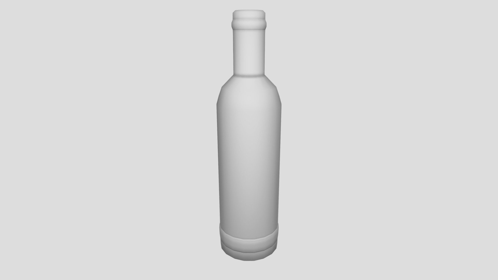 398 Poly Wine Bottle