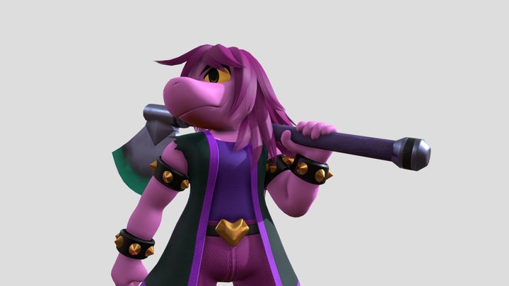 Susie - The Girl with Hope in her Heart 3D Model