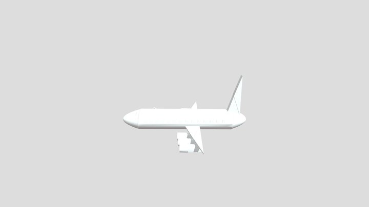 Avión 2 3D Model