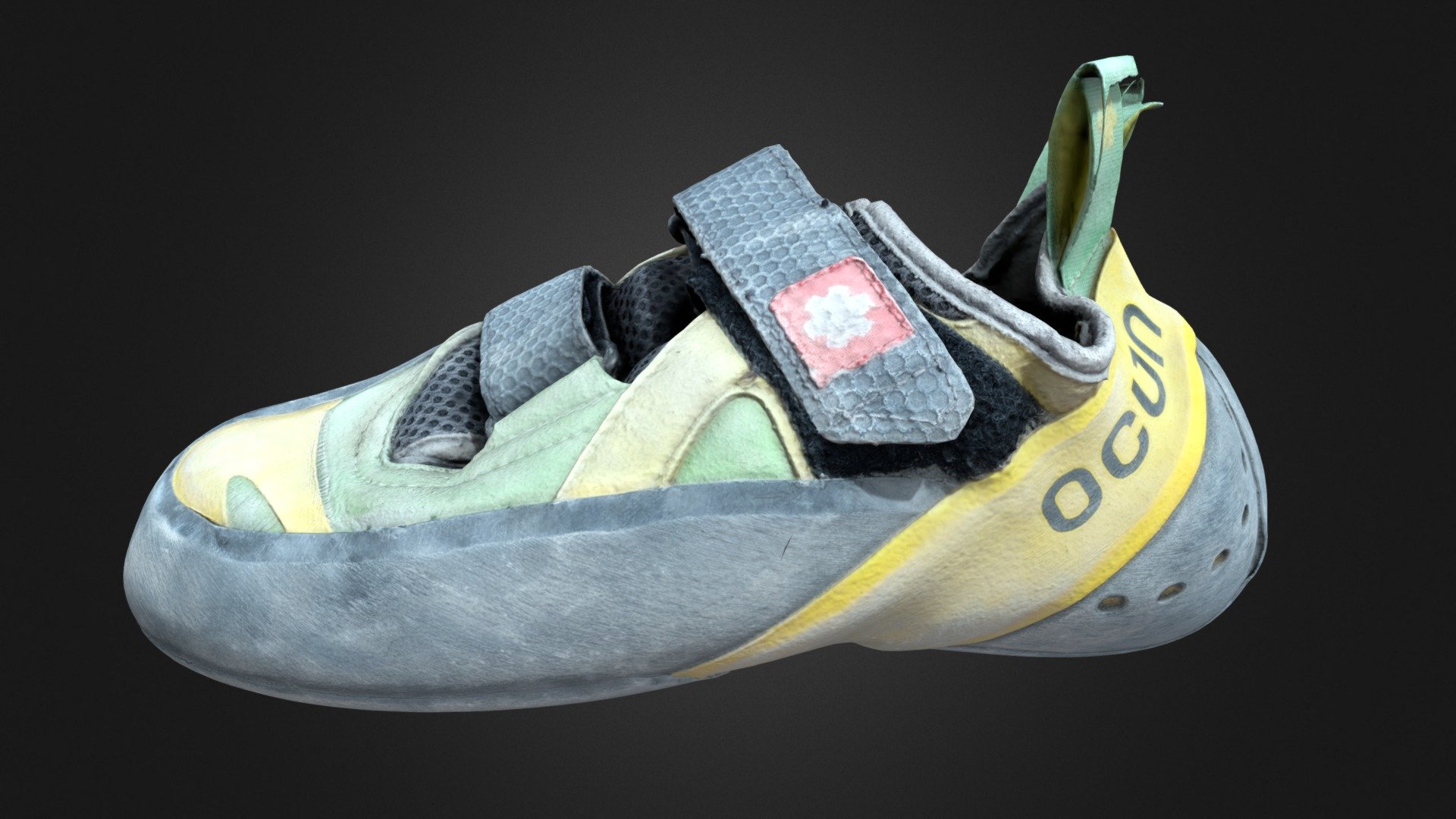 Climbing shoe OCUN Download Free 3D model by