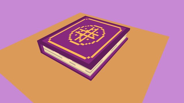 Spellbook 3D Model