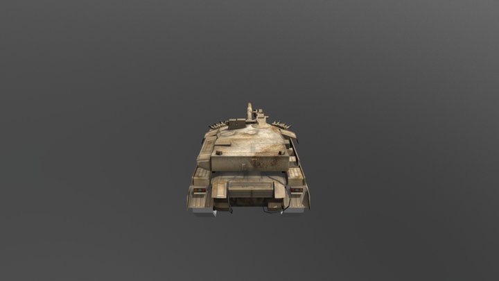 T-55AGM 3D Model