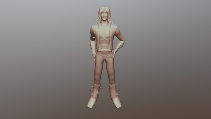 Lars (Brutal Legend) 3D Model