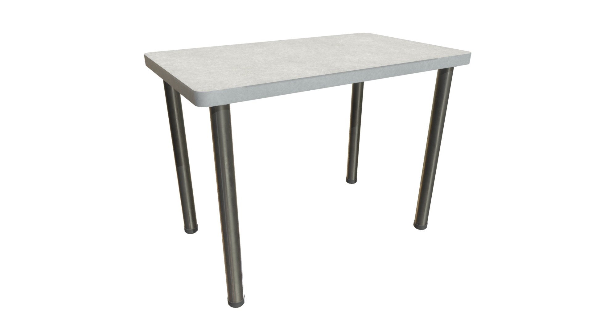 Table Kitchen (Low Poly, Game Ready)