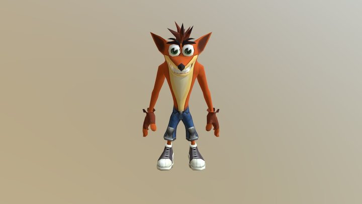 Crash Bandicoot (Twinsanity) 3D Model