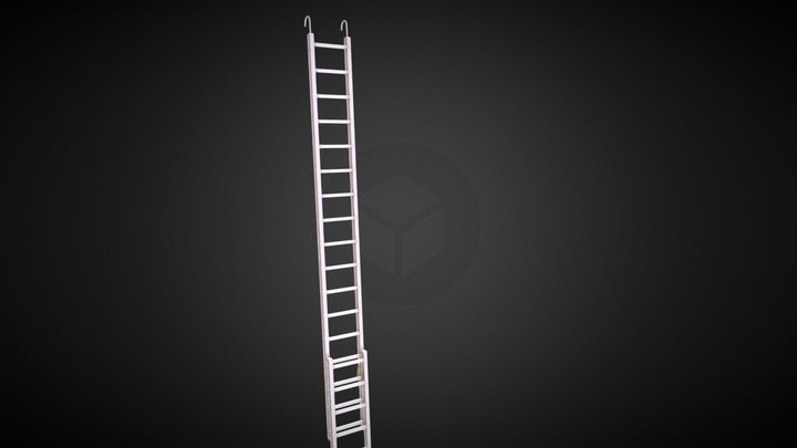 Portable Ladder 3D Model