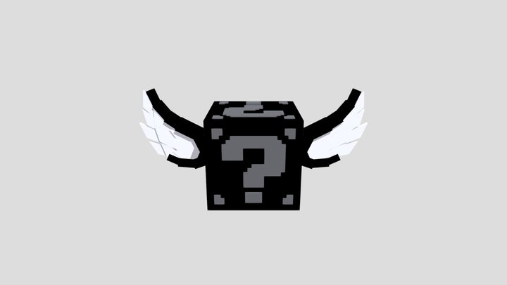Steal A Brainrot Secret Lucky Block 3D Model