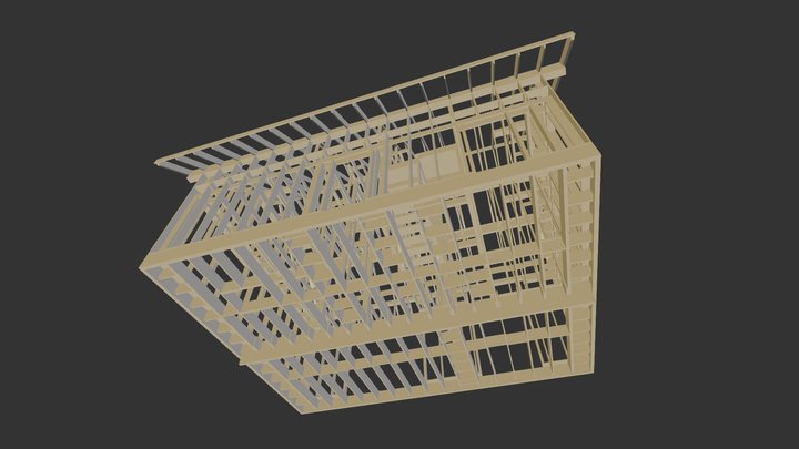 Ciepły domek 3D Model