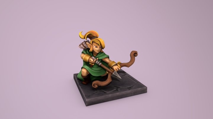 Alleria 3D Model