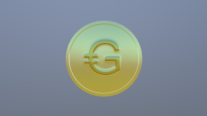 Gold Coin 3D Model