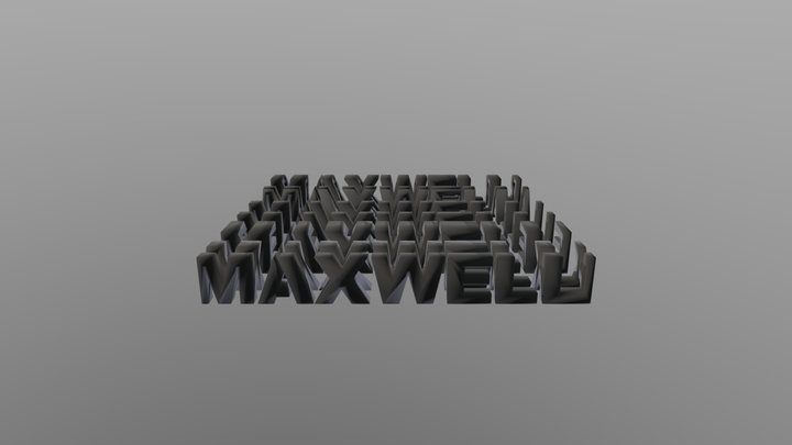 Two Word Illusion 3D Model