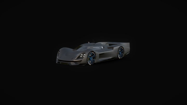 PORSCHE 908 Concept 3D Model