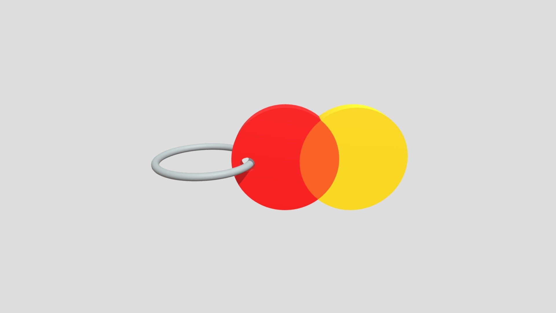Mastercard kulcstartó