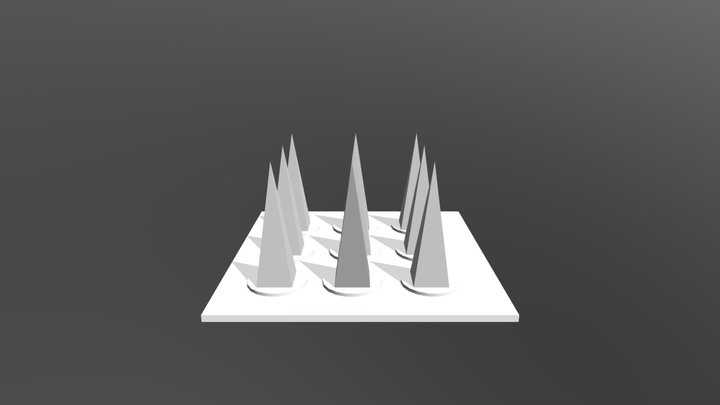 Obstáculo 2 - Plataforma 3D Model