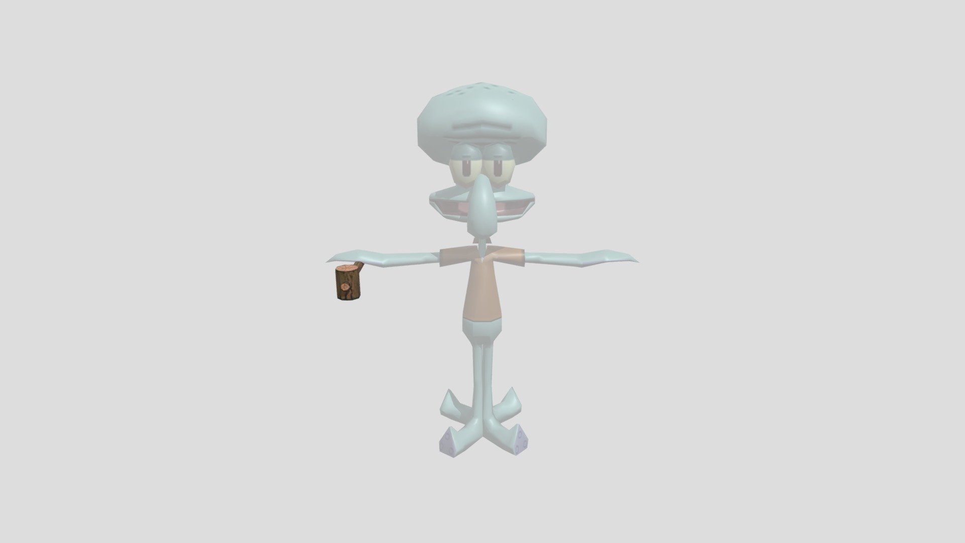 Squidward - Download Free 3D model by kyle.river.withem [661c8e0 ...