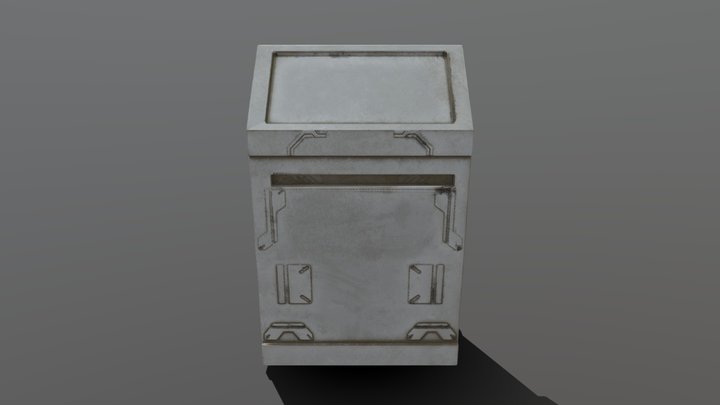 Sci_Fi_Terminal01 3D Model