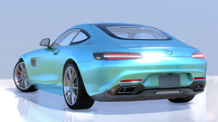 Mercedes Benz AMG GT 3D Model