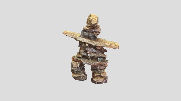 Rock Sculpture (Meshroom) 3D Model