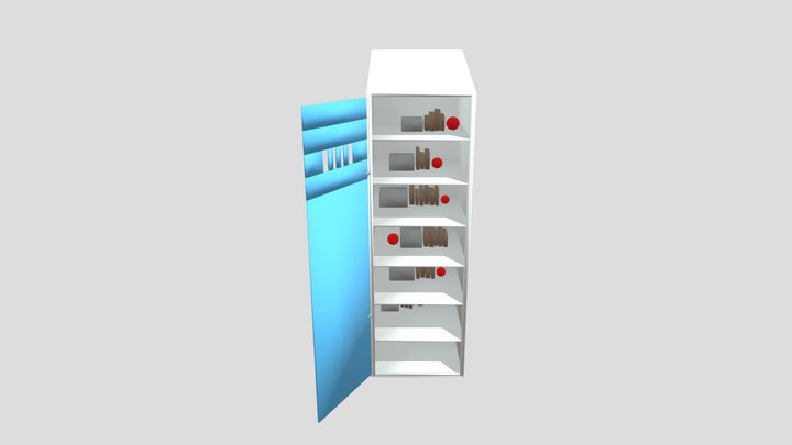 School Locker Cabinet