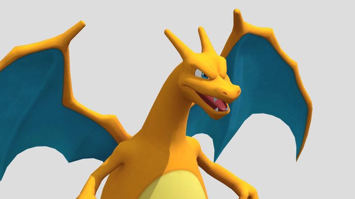 Charizard 006 SV 3D Model