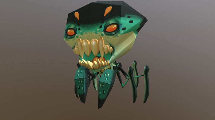 Crawler 3D Model
