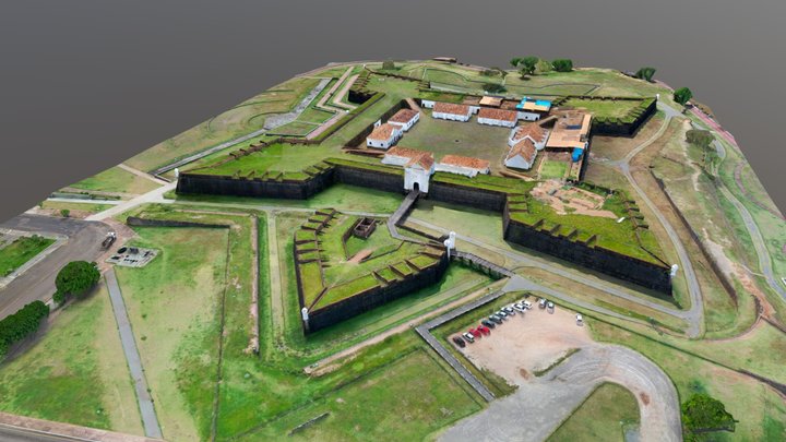 Fortaleza de São José de Macapá, Amapá. 3D Model