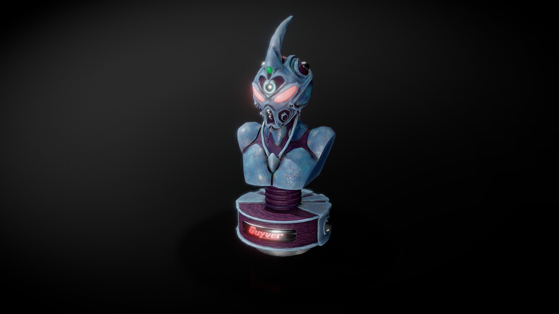 Guyver Bust Fan Art