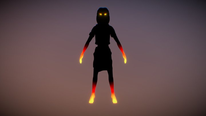 Neyah Character Model 3D Model