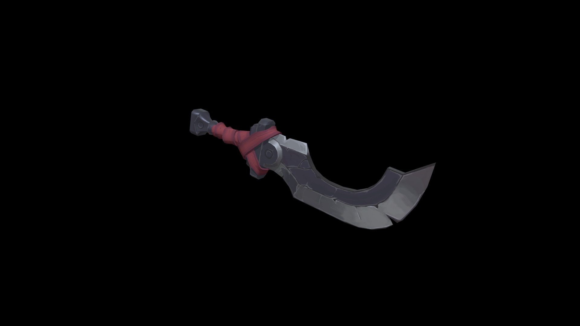 Stylized Sword 3d Model By Jetblackart [661ffdc] Sketchfab