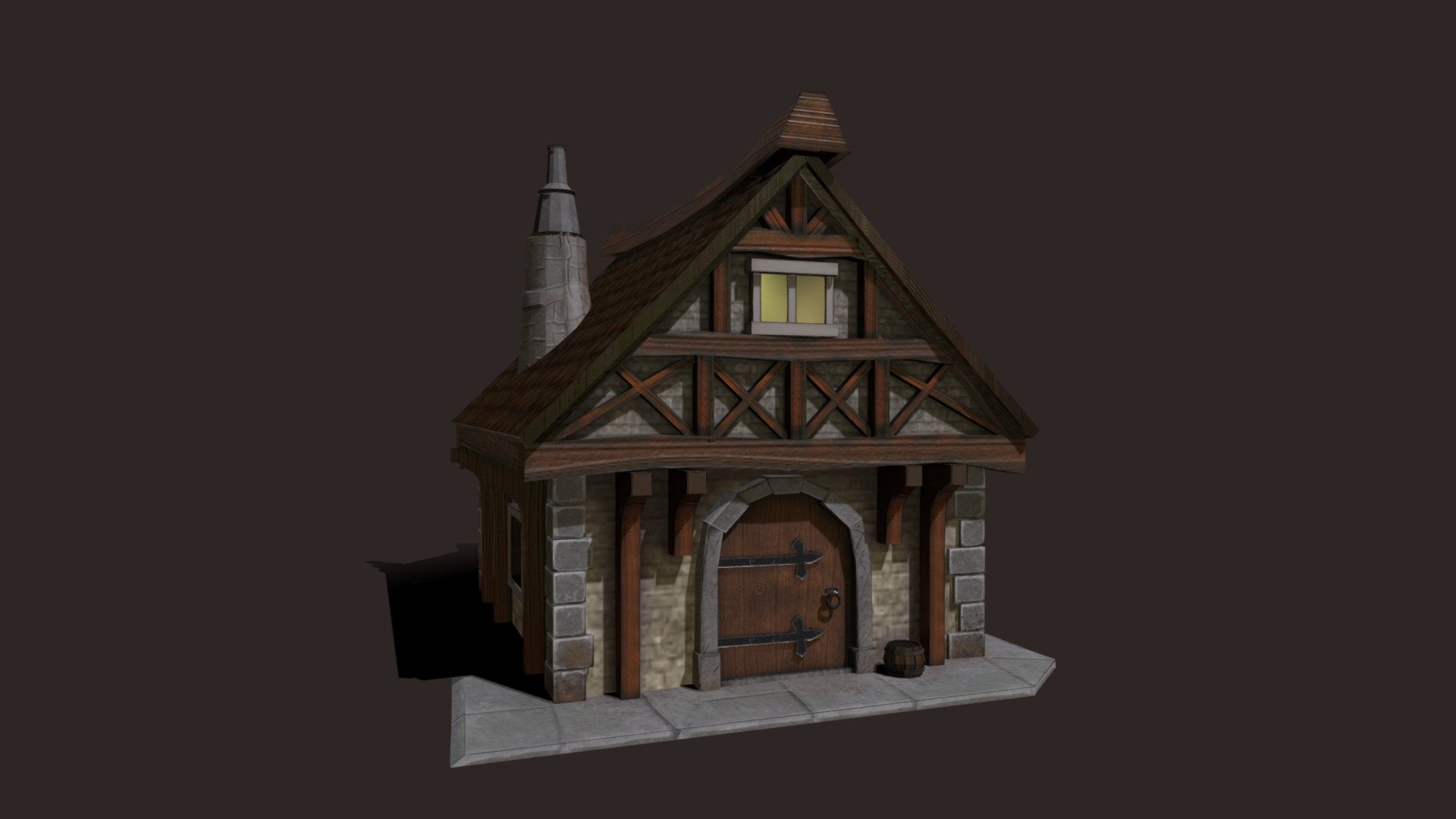 Fantasy_house - Download Free 3D model by suryasikander10 [661ffe7 ...