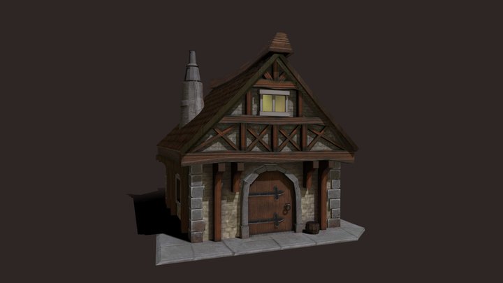 Fantasy_house 3D Model