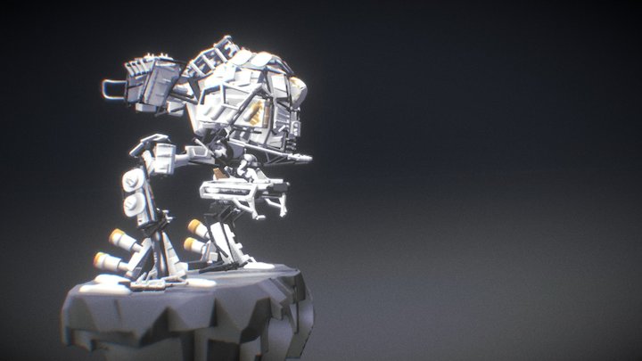 oculus medium mech 3D Model