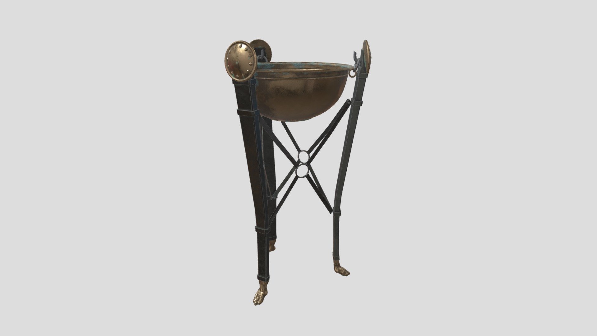 Ancient Roman Brazier - 3D model by ARTcheo3D (@notmybest3d) [6620fd2 ...