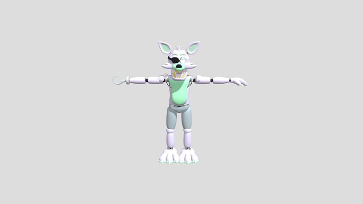 Repair Foxy by rynfox With textures 3D Model