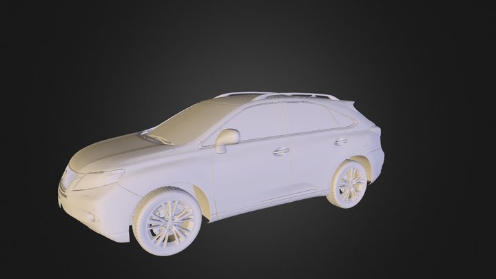 Car Lexus rx N301012 3D Model