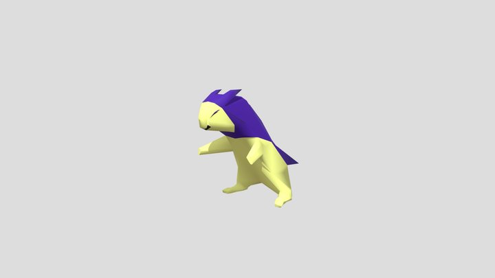 Hisui Typhlosion (update 2) 3D Model