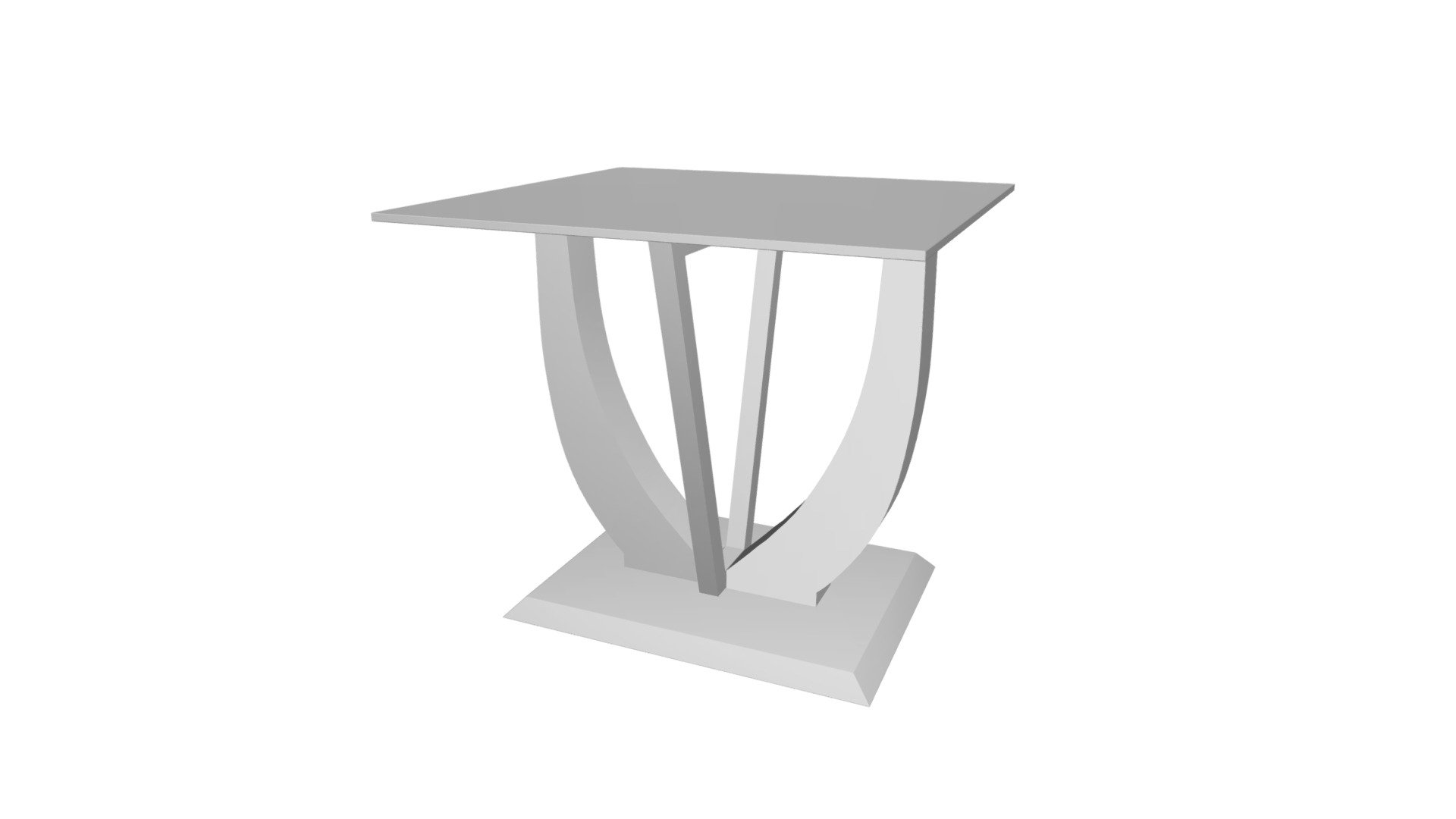 TABLE BEIGE 66Х61 CM.DG-HOME