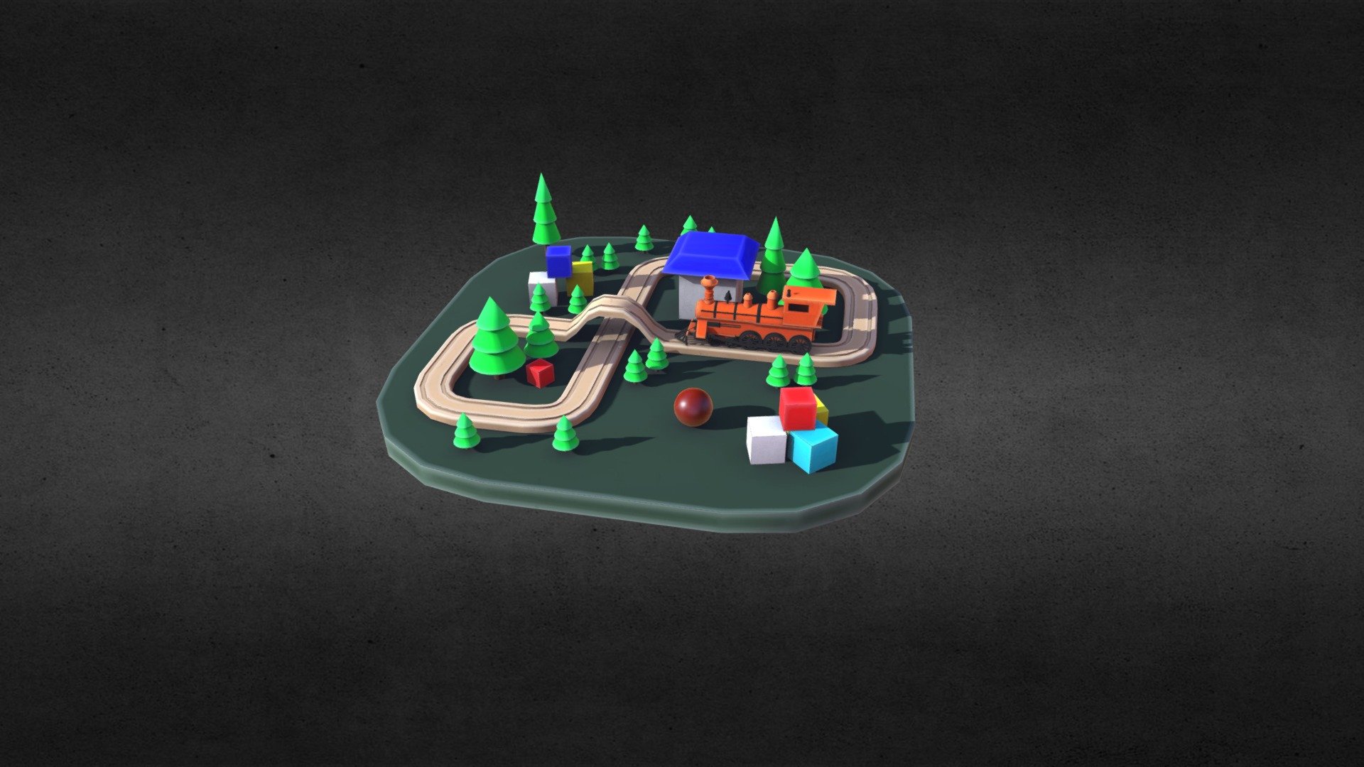 Plastic Toy Train