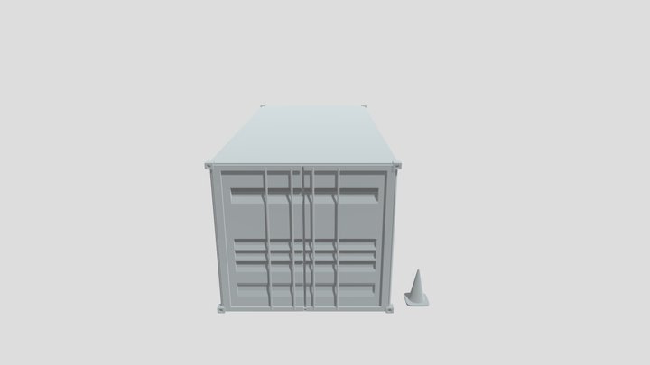 Container 3D Model