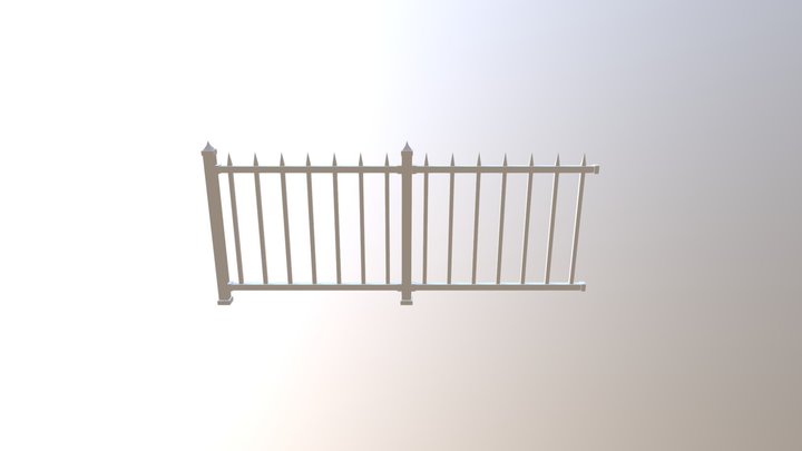 Fence Object 3D Model