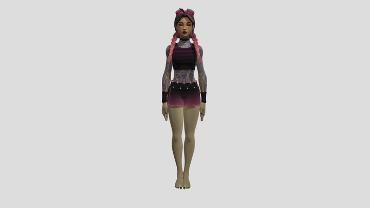 Beach Jules 3D Model