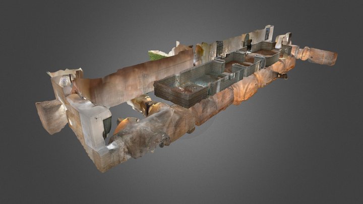 Sótanos Palacio Pedro I 3D Model
