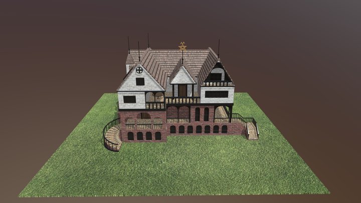 Making a house model 1 3D Model