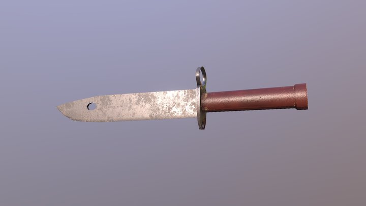 Bayonet Kniv från CS:GO 3D Model