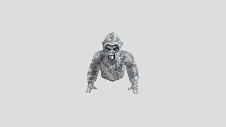 Gorilla tag player model (probably the best) 3D Model