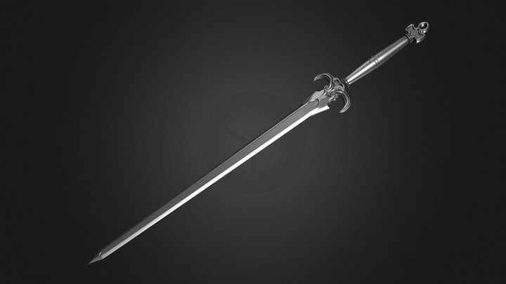 Mo Dao Zu Shi sword 3d model 3D Model