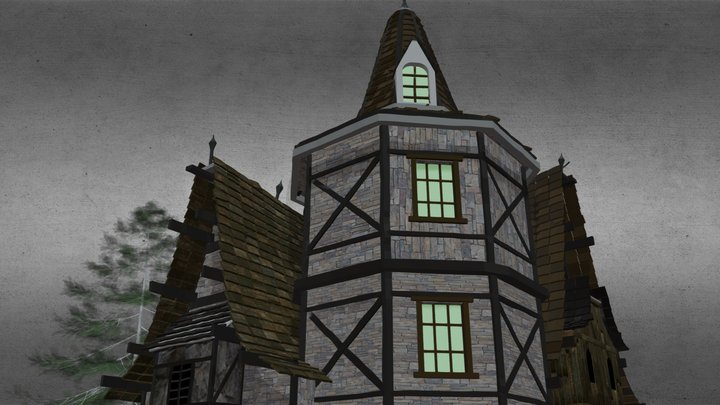 medieval House 3D Model